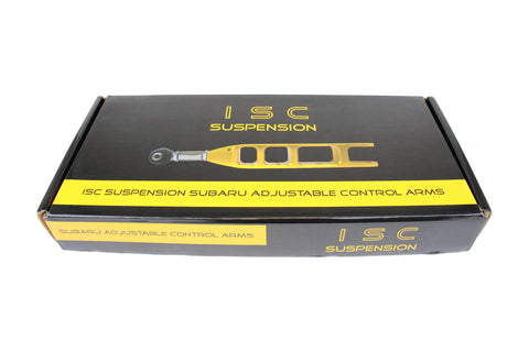 ISC Suspension Rear Adjustable Control Arms | 2008+ WRX/STI FRS/BRZ/GT86