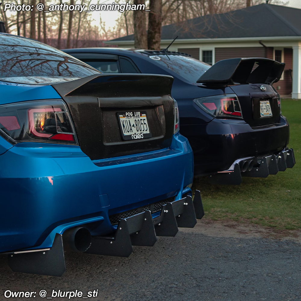 2011-2014 Subaru WRX/STI Sedan Rear Diffuser V1