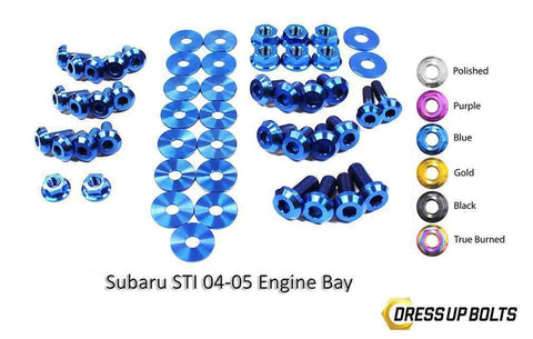 Subaru WRX/STi (2004-2005) Titanium Dress Up Bolts Bay Kit