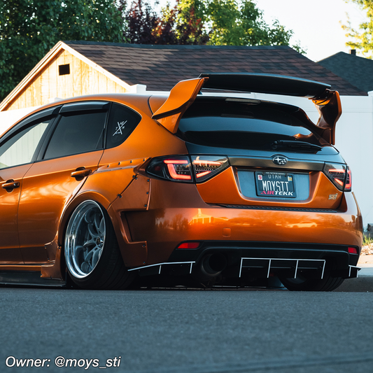 2011-2014 Subaru WRX/STI Hatch Rear Diffuser V2