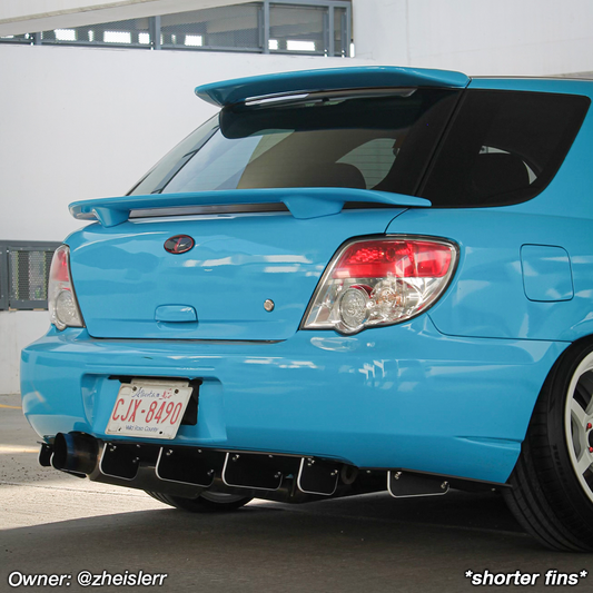 2004-2007 Subaru WRX WAGON Rear Diffuser