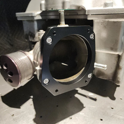 GM Throttle Body to Hellcat Supercharger Adapter