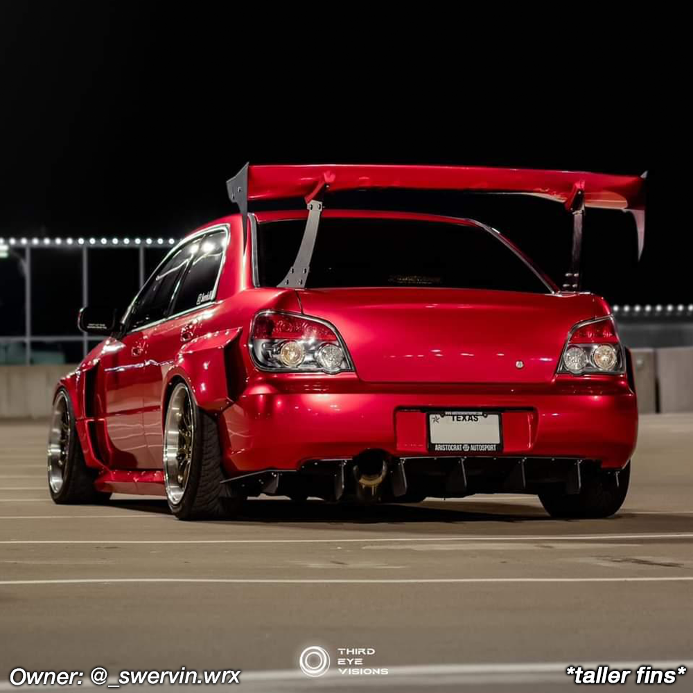 2004-2007 Subaru WRX/STI SEDAN Rear Diffuser