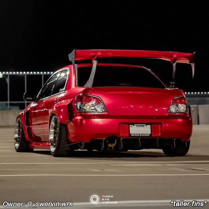 2004-2007 Subaru WRX/STI SEDAN Rear Diffuser