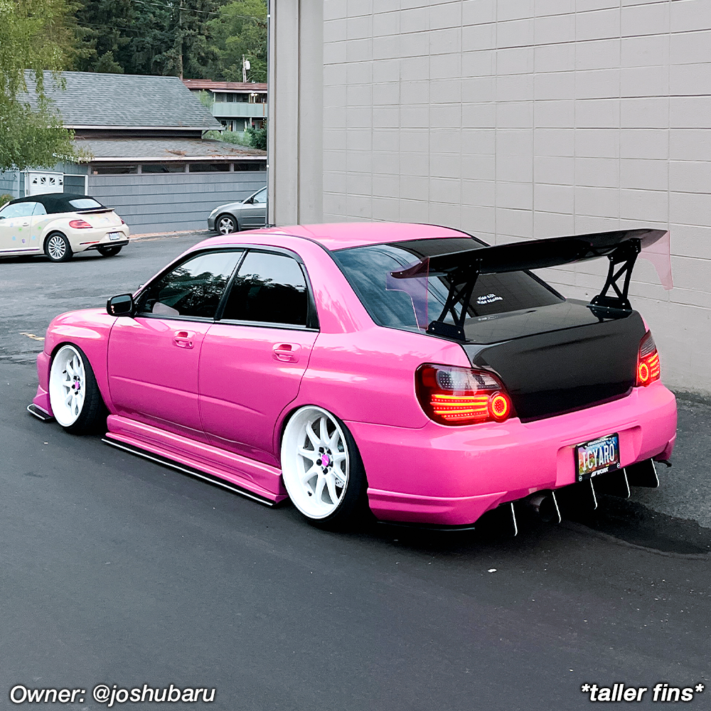 2004-2007 Subaru WRX/STI SEDAN Rear Diffuser