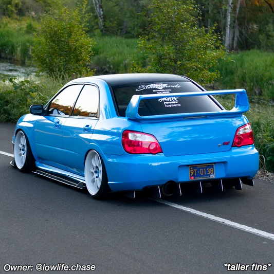 2002-2003 Subaru WRX SEDAN Rear Diffuser
