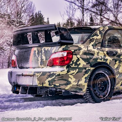 2004-2007 Subaru WRX/STI SEDAN Rear Diffuser