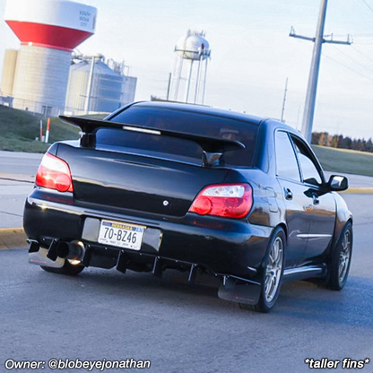 2004-2007 Subaru WRX/STI SEDAN Rear Diffuser