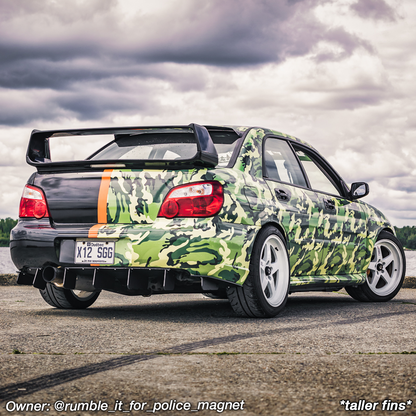 2004-2007 Subaru WRX/STI SEDAN Rear Diffuser