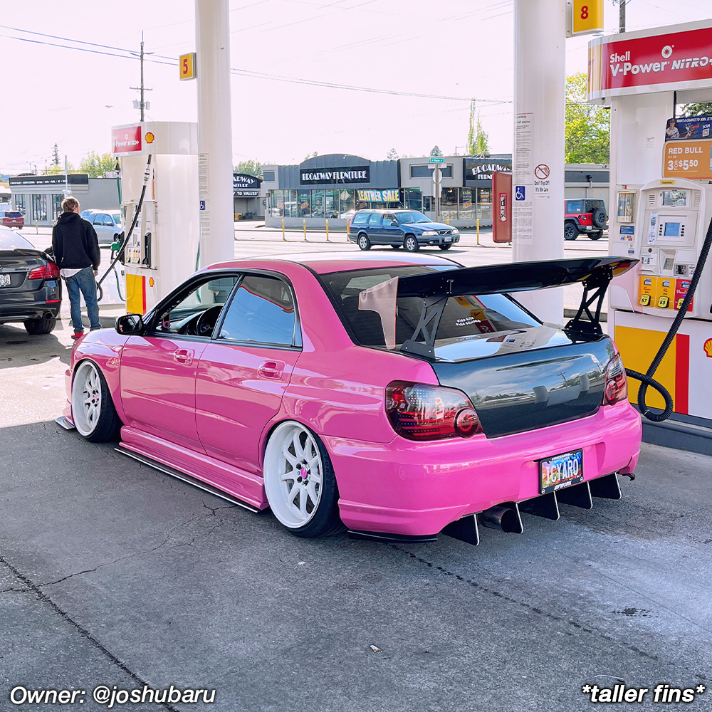 2004-2007 Subaru WRX/STI SEDAN Rear Diffuser