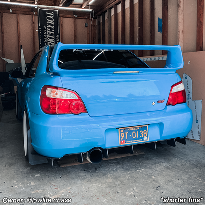 2004-2007 Subaru WRX/STI SEDAN Rear Diffuser