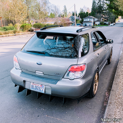 2004-2007 Subaru WRX WAGON Rear Diffuser