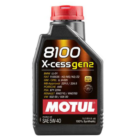 Motul 8100 X-CESS GEN2 5W-40