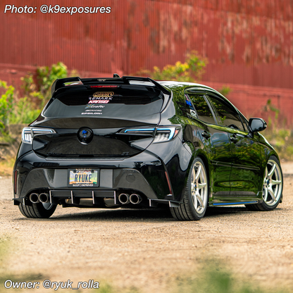 2019+ Toyota Corolla HATCH Rear Diffuser V1