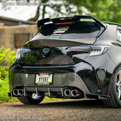 2019+ Toyota Corolla HATCH Rear Diffuser V1