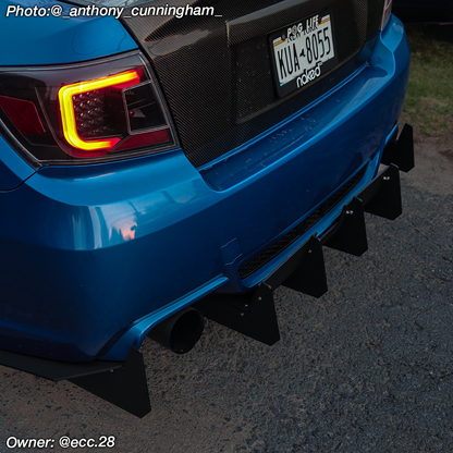 2011-2014 Subaru WRX/STI Sedan Rear Diffuser V1