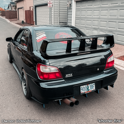 2002-2003 Subaru WRX SEDAN Rear Diffuser