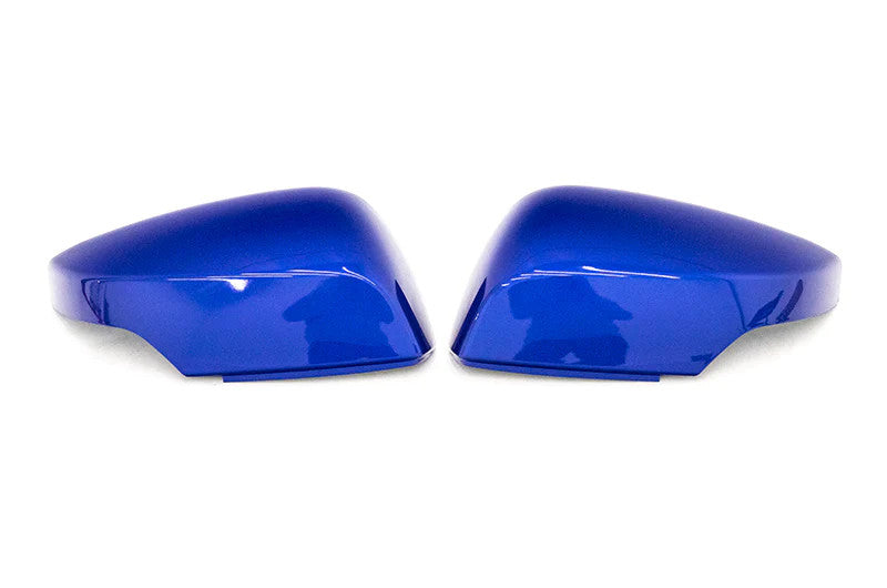 OLM OE Style Mirror Cover with Turn Signal Cutout - Pure Red - 2015-2021 Subaru WRX / STI / 2015-2017 Crosstrek
