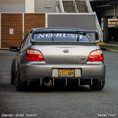 2004-2007 Subaru WRX/STI SEDAN Rear Diffuser