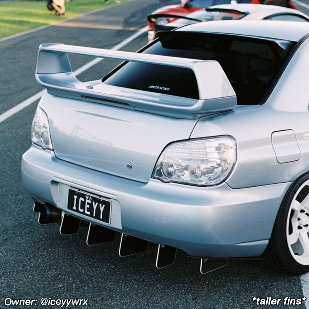 2004-2007 Subaru WRX/STI SEDAN Rear Diffuser