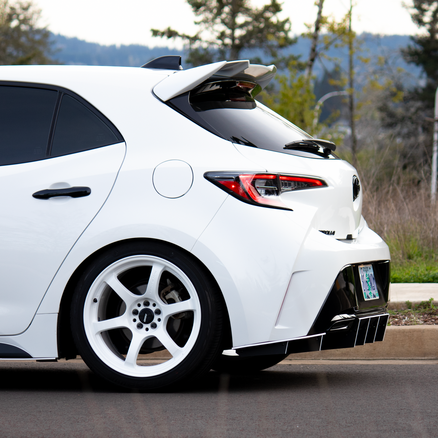 2019+ Toyota Corolla HATCH Rear Diffuser V1