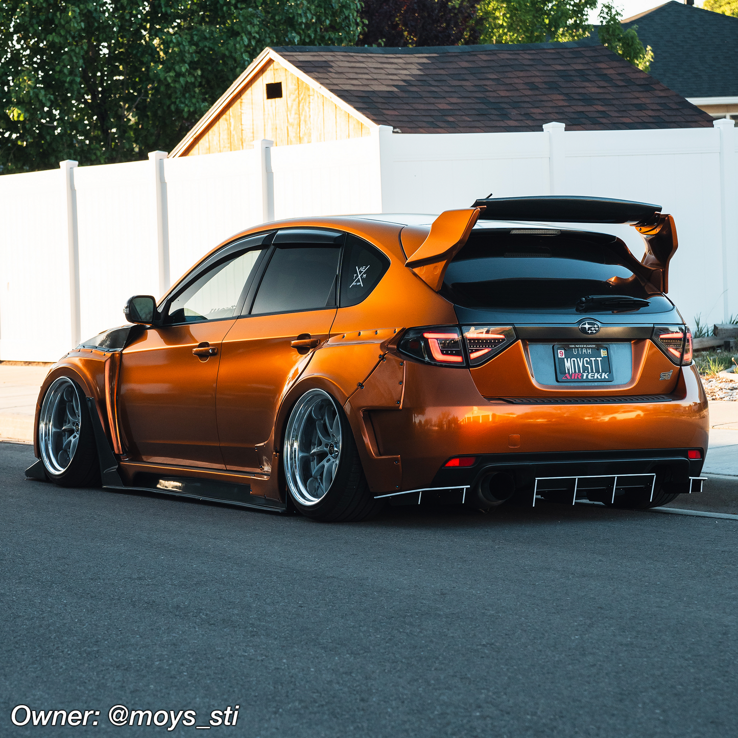 2011-2014 Subaru WRX/STI Hatch Rear Diffuser V2
