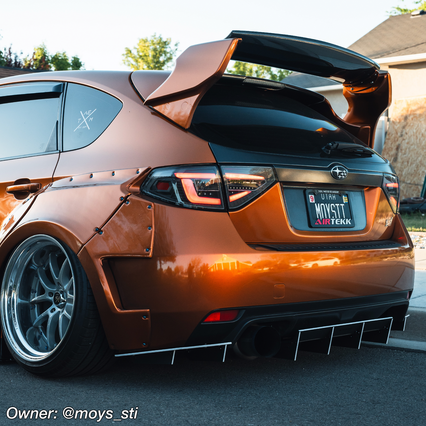 2011-2014 Subaru WRX/STI Hatch Rear Diffuser V2