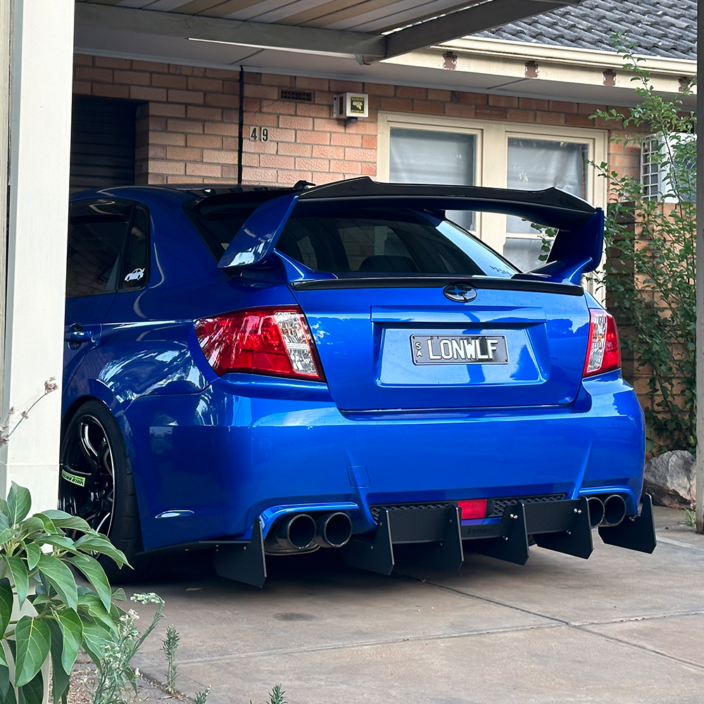 2011-2014 Subaru WRX/STI Sedan Rear Diffuser V1