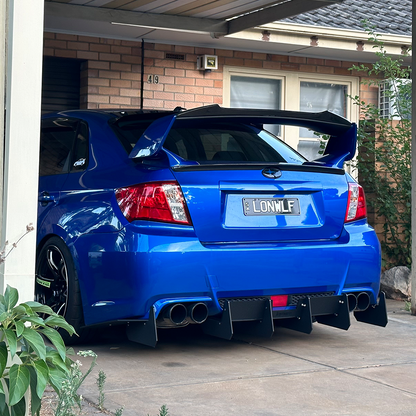 2011-2014 Subaru WRX/STI Sedan Rear Diffuser V1