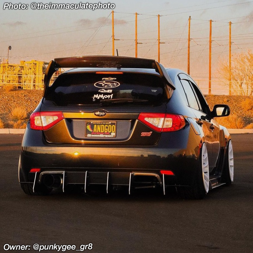 2011-2014 Subaru WRX/STI Hatch Rear Diffuser V1