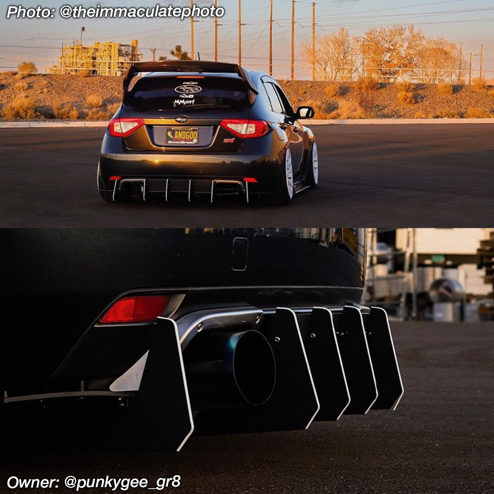 2011-2014 Subaru WRX/STI Hatch Rear Diffuser V1