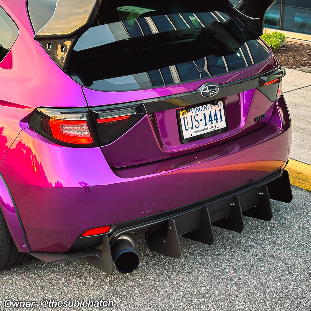 2011-2014 Subaru WRX/STI Hatch Rear Diffuser V1