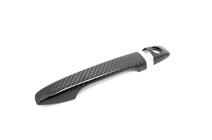 OLM Dry Carbon Fiber Door Handle Covers - 2015-2021 Subaru WRX / STI / 2014-2018 Forester / 2013-2017 Crosstrek