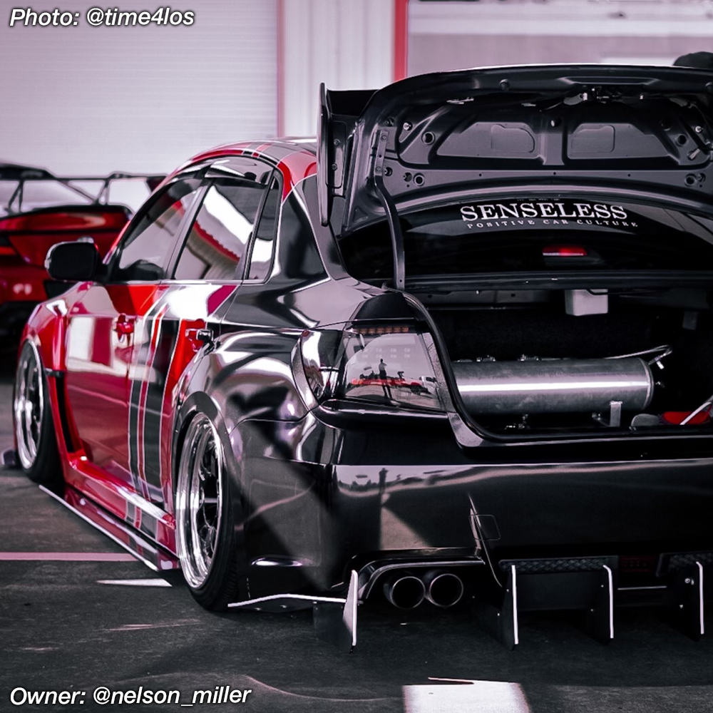 2011-2014 Subaru WRX/STI Sedan Rear Diffuser V1