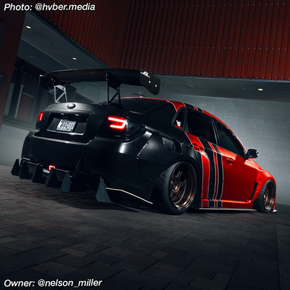 2011-2014 Subaru WRX/STI Sedan Rear Diffuser V1