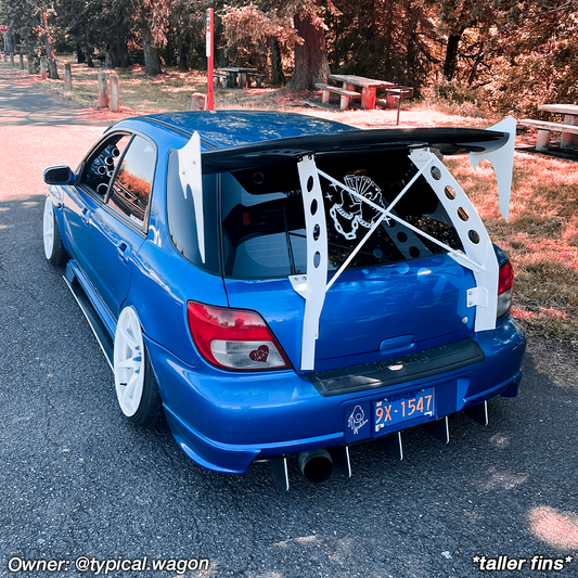 2002-2003 Subaru WRX WAGON Rear Diffuser