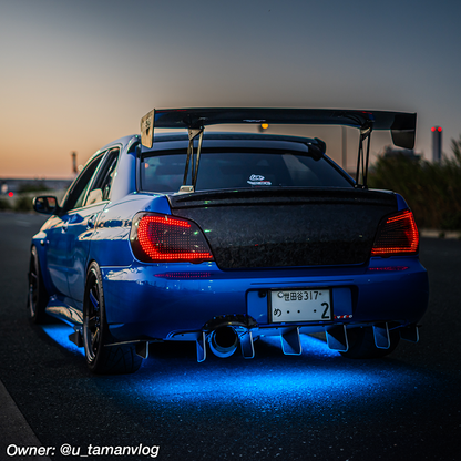 2004-2007 Subaru WRX/STI SEDAN Rear Diffuser