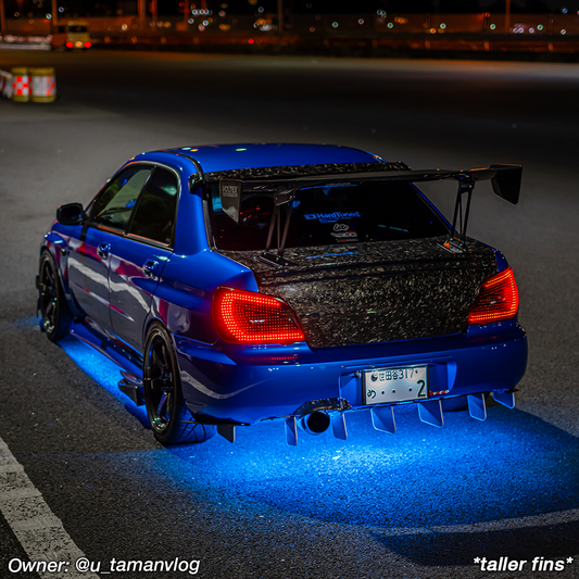 2004-2007 Subaru WRX/STI SEDAN Rear Diffuser