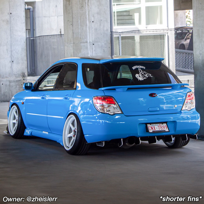 2002-2003 Subaru WRX WAGON Rear Diffuser